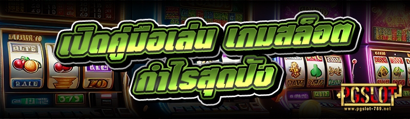 เปิดคู่มือเล่น เกมสล็อต กำไรสุดปัง